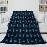 Laden Sie das Bild in den Galerie-Viewer, Seattle Kraken Blanket Flannel Throw Kids Room Decoration
