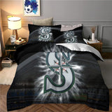 Laden Sie das Bild in den Galerie-Viewer, Seattle Mariners Bedding Set Quilt Cover Without Filler