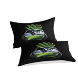 Laden Sie das Bild in den Galerie-Viewer, Seattle Seahawks Bedding Set Duvet Cover Without Filler