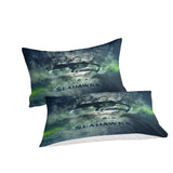 Laden Sie das Bild in den Galerie-Viewer, Seattle Seahawks Bedding Set Duvet Cover Without Filler