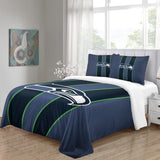 Laden Sie das Bild in den Galerie-Viewer, Seattle Seahawks Bedding Set Duvet Cover Without Filler