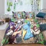 Laden Sie das Bild in den Galerie-Viewer, Shangri-La Frontier Bedding Set Pattern Quilt Cover Without Filler