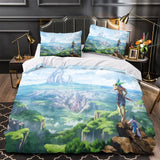 Laden Sie das Bild in den Galerie-Viewer, Shangri-La Frontier Bedding Set Pattern Quilt Cover Without Filler