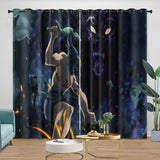 Laden Sie das Bild in den Galerie-Viewer, Shangri-La Frontier Curtains Blackout Window Drapes Room Decoration