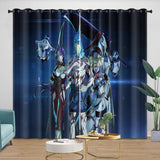 Laden Sie das Bild in den Galerie-Viewer, Shangri-La Frontier Curtains Blackout Window Drapes Room Decoration