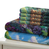 Laden Sie das Bild in den Galerie-Viewer, Snow White Bedding Set Pattern Quilt Cover Without Filler