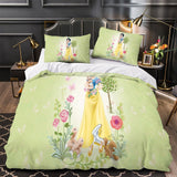 Laden Sie das Bild in den Galerie-Viewer, Snow White Bedding Set Pattern Quilt Cover Without Filler