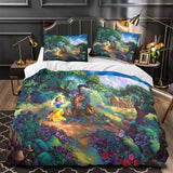 Laden Sie das Bild in den Galerie-Viewer, Snow White Bedding Set Pattern Quilt Cover Without Filler