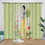 Laden Sie das Bild in den Galerie-Viewer, Snow White Curtains Blackout Window Drapes Room Decoration