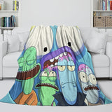 Laden Sie das Bild in den Galerie-Viewer, Solar Opposites Blanket Flannel Throw Kids Room Decoration