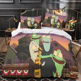 Laden Sie das Bild in den Galerie-Viewer, Solar Opposites Duvet Cover Pattern Bedding Set Without Filler