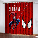 Laden Sie das Bild in den Galerie-Viewer, Spider-Man Curtains Pattern Blackout Window Drapes Decoration