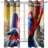 Laden Sie das Bild in den Galerie-Viewer, Spider-Man Curtains Pattern Blackout Window Drapes Decoration