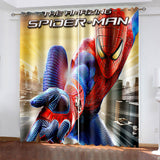 Laden Sie das Bild in den Galerie-Viewer, Spider-Man Curtains Pattern Blackout Window Drapes Decoration