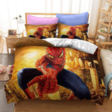 Laden Sie das Bild in den Galerie-Viewer, Spider-Man Duvet Cover Kids Room Bedding Set Without Filler