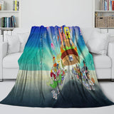 Laden Sie das Bild in den Galerie-Viewer, SpongeBob SquarePants Blanket Flannel Kids Room Throw
