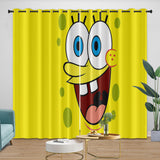 Laden Sie das Bild in den Galerie-Viewer, SpongeBob SquarePants Curtains Blackout Kids Room Window Drapes