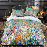 Laden Sie das Bild in den Galerie-Viewer, SpongeBob SquarePants Duvet Cover Pattren Bedding Set Without Filler