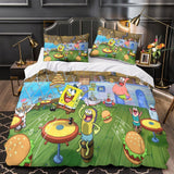 Laden Sie das Bild in den Galerie-Viewer, SpongeBob SquarePants Duvet Cover Pattren Bedding Set Without Filler