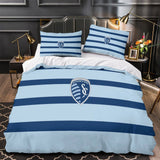 Laden Sie das Bild in den Galerie-Viewer, Sporting Kansas City Bedding Set Duvet Cover Without Filler