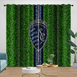 Laden Sie das Bild in den Galerie-Viewer, Sporting Kansas City Curtains Blackout Window Drapes Room Decoration