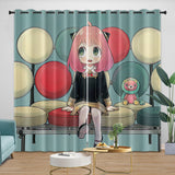 Laden Sie das Bild in den Galerie-Viewer, Spy X Family Curtains Kids Blackout Window Drapes