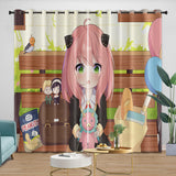 Laden Sie das Bild in den Galerie-Viewer, Spy X Family Curtains Kids Blackout Window Drapes