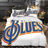 Laden Sie das Bild in den Galerie-Viewer, St. Louis Blues Bedding Set Quilt Duvet Cover Without Filler