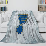 Laden Sie das Bild in den Galerie-Viewer, St. Louis Blues Blanket Flannel Throw Kids Room Decoration