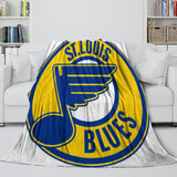 Laden Sie das Bild in den Galerie-Viewer, St. Louis Blues Blanket Flannel Throw Kids Room Decoration