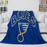 Laden Sie das Bild in den Galerie-Viewer, St. Louis Blues Blanket Flannel Throw Kids Room Decoration