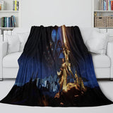 Laden Sie das Bild in den Galerie-Viewer, Star Wars A New Hope Blanket Flannel Throw Room Decoration