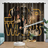 Laden Sie das Bild in den Galerie-Viewer, Star Wars A New Hope Curtains Blackout Window Drapes
