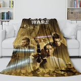 Laden Sie das Bild in den Galerie-Viewer, Star Wars Attack of the Clones Blanket Flannel Throw Room Decoration