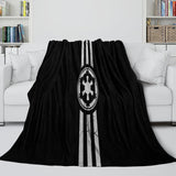 Laden Sie das Bild in den Galerie-Viewer, Star Wars Pattern Blanket Flannel Throw Room Decoration