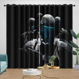 Laden Sie das Bild in den Galerie-Viewer, Star Wars Pattern Curtains Movie Blackout Window Drapes