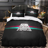 Laden Sie das Bild in den Galerie-Viewer, Star Wars Pattern Duvet Cover Bedding Set Cover Without Filler