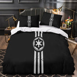 Laden Sie das Bild in den Galerie-Viewer, Star Wars Pattern Duvet Cover Bedding Set Cover Without Filler
