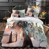 Laden Sie das Bild in den Galerie-Viewer, Star Wars Pattern Duvet Cover Bedding Set Cover Without Filler