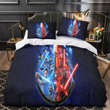 Laden Sie das Bild in den Galerie-Viewer, Star Wars Pattern Duvet Cover Bedding Set Without Filler