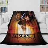Laden Sie das Bild in den Galerie-Viewer, Star Wars Phantom Menace Blanket Flannel Throw Room Decoration