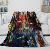 Laden Sie das Bild in den Galerie-Viewer, Star Wars Phantom Menace Blanket Flannel Throw Room Decoration