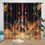 Laden Sie das Bild in den Galerie-Viewer, Star Wars Phantom Menace Curtains Blackout Window Drapes