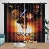 Laden Sie das Bild in den Galerie-Viewer, Star Wars Phantom Menace Curtains Blackout Window Drapes