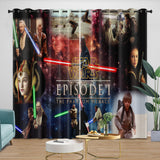 Laden Sie das Bild in den Galerie-Viewer, Star Wars Phantom Menace Curtains Blackout Window Drapes