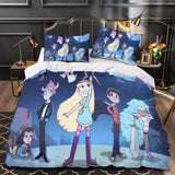 Laden Sie das Bild in den Galerie-Viewer, Star vs the Forces of Evil Bedding Set Duvet Cover Without Filler