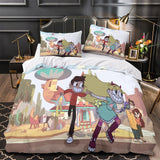 Laden Sie das Bild in den Galerie-Viewer, Star vs the Forces of Evil Bedding Set Duvet Cover Without Filler