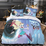 Laden Sie das Bild in den Galerie-Viewer, Star vs the Forces of Evil Bedding Set Duvet Cover Without Filler