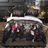 Laden Sie das Bild in den Galerie-Viewer, Stray Kids Duvet Cover Bedding Set Without Filler