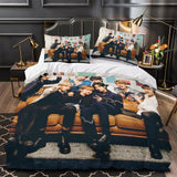 Laden Sie das Bild in den Galerie-Viewer, Stray Kids Duvet Cover Pattern Bedding Set Without Filler